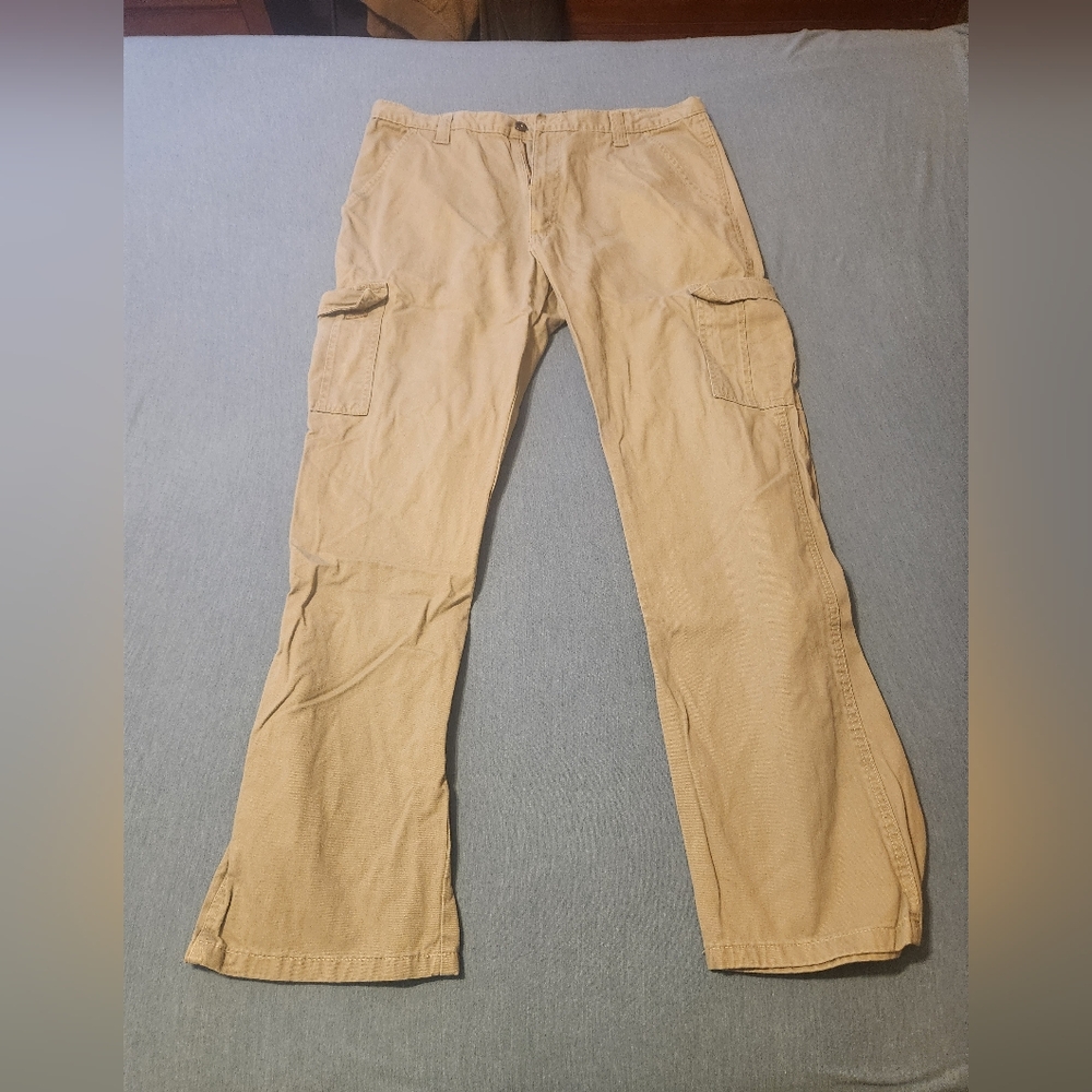 Wrangler Tan Cargo Pants 36 x 34